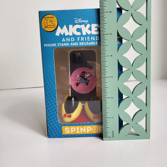 Disney SpinPop Minnie Mouse Mickey And Friends Phone Stand Reusable Grip Decal - Picture 6 of 16